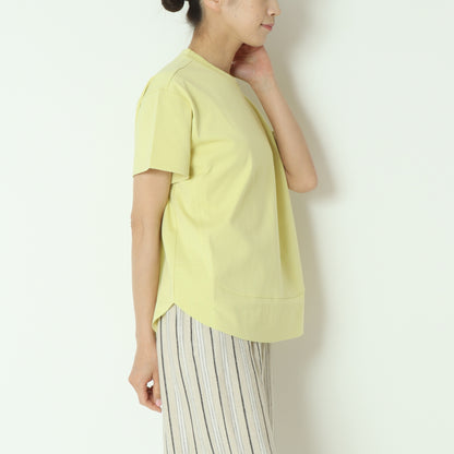 裾切り替え半袖カットソー　80255717