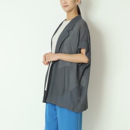 メッシュ半袖ジャケット  80255252