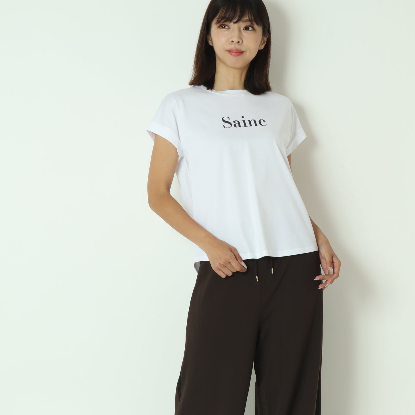80255317 ロゴフレンチTシャツ