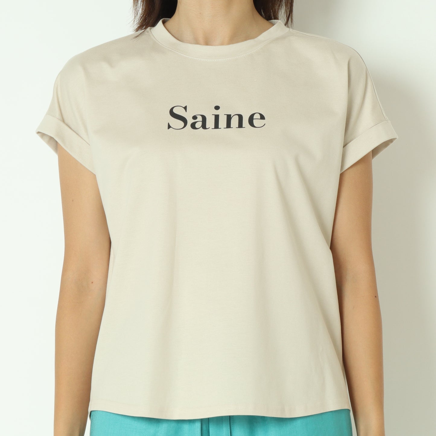 80255317 ロゴフレンチTシャツ