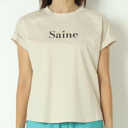 80255317 ロゴフレンチTシャツ