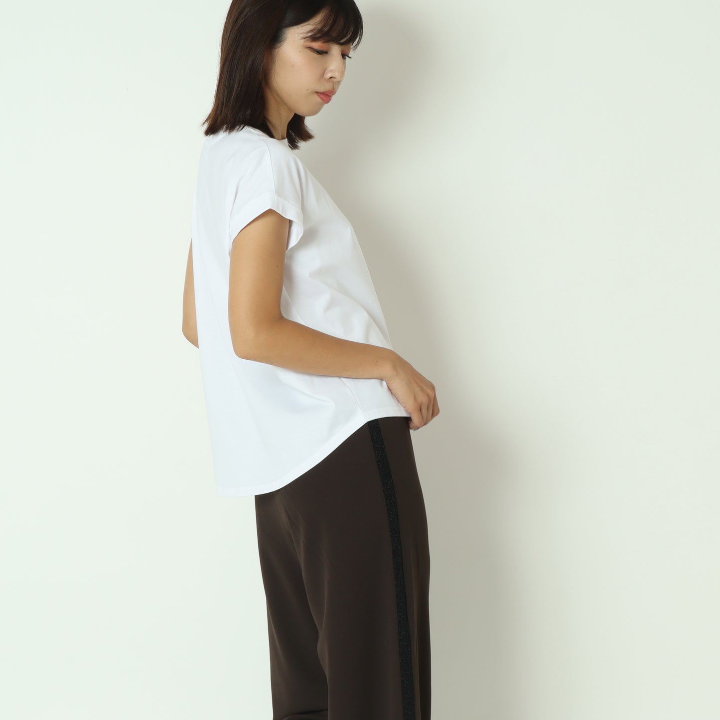 80255317 ロゴフレンチTシャツ