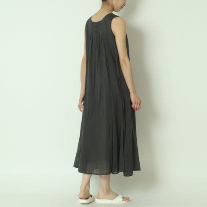 綿ボイル2WAYエアリーフレアワンピース   256VU0150