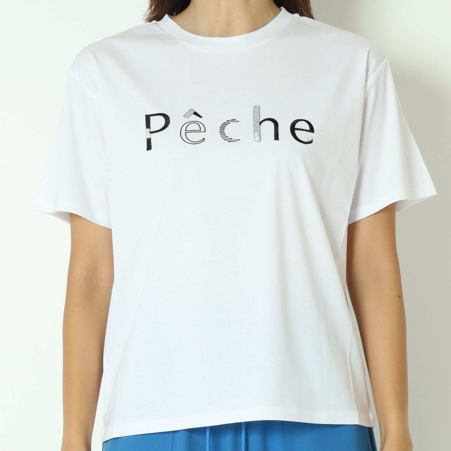 7511011 パールロゴショートスリーブクルーTシャツ
