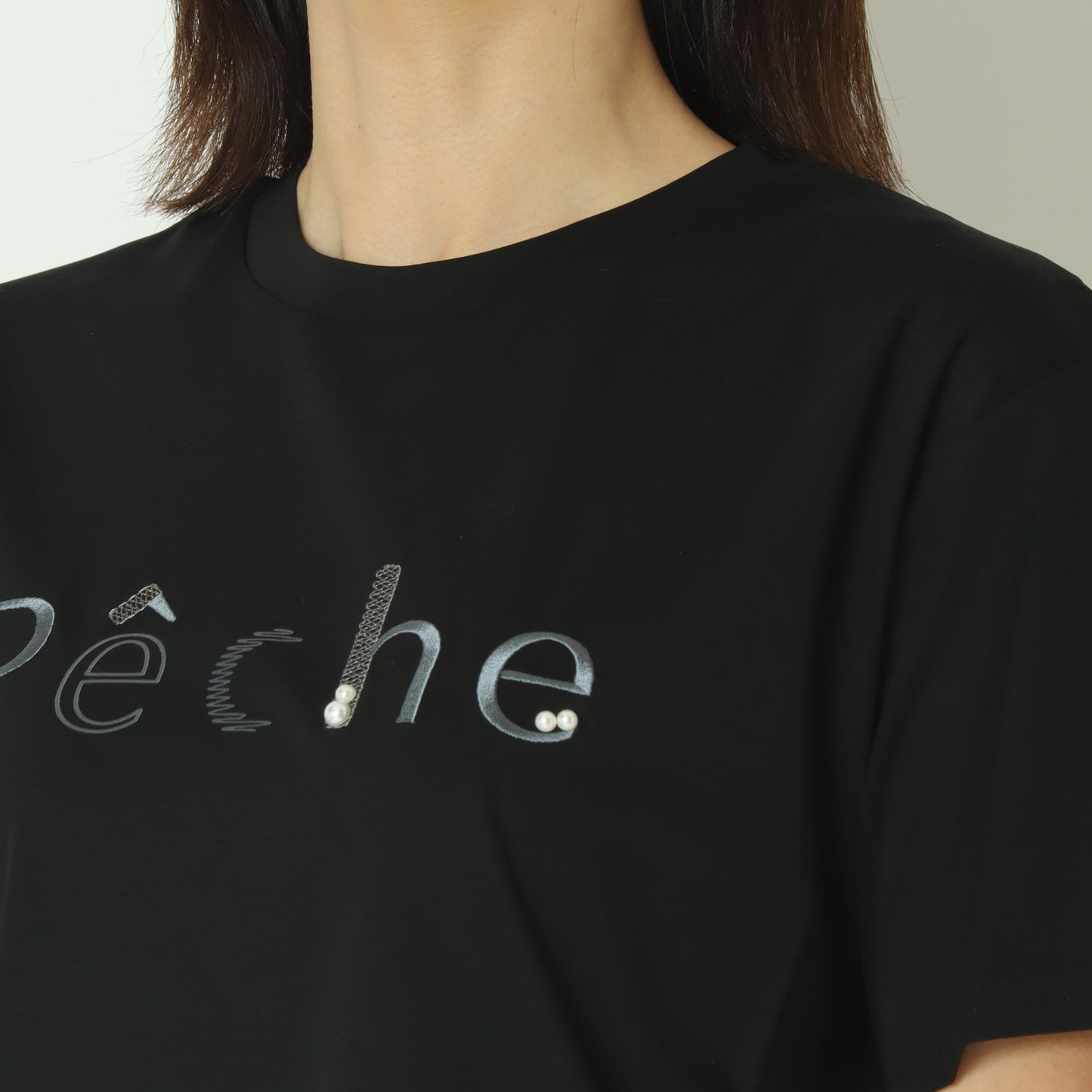 7511011 パールロゴショートスリーブクルーTシャツ