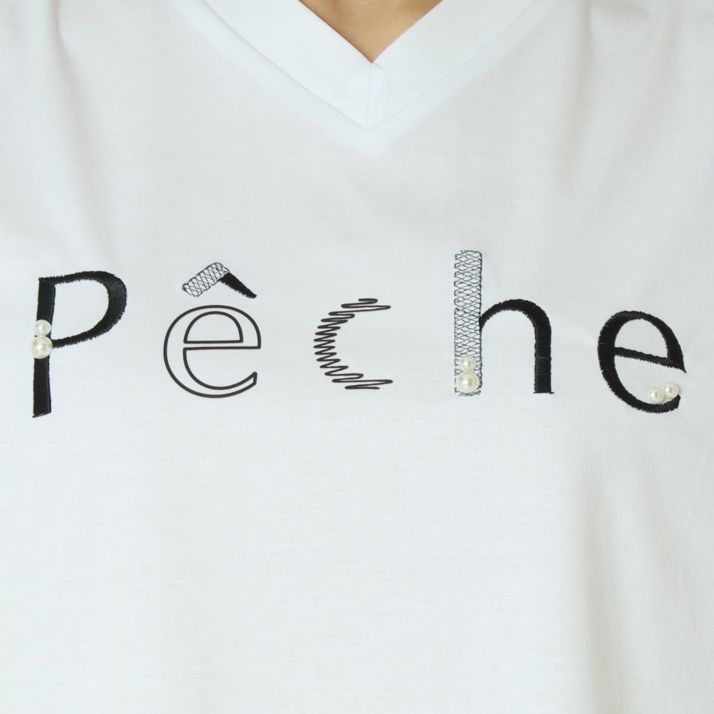パールロゴTシャツ  7521011