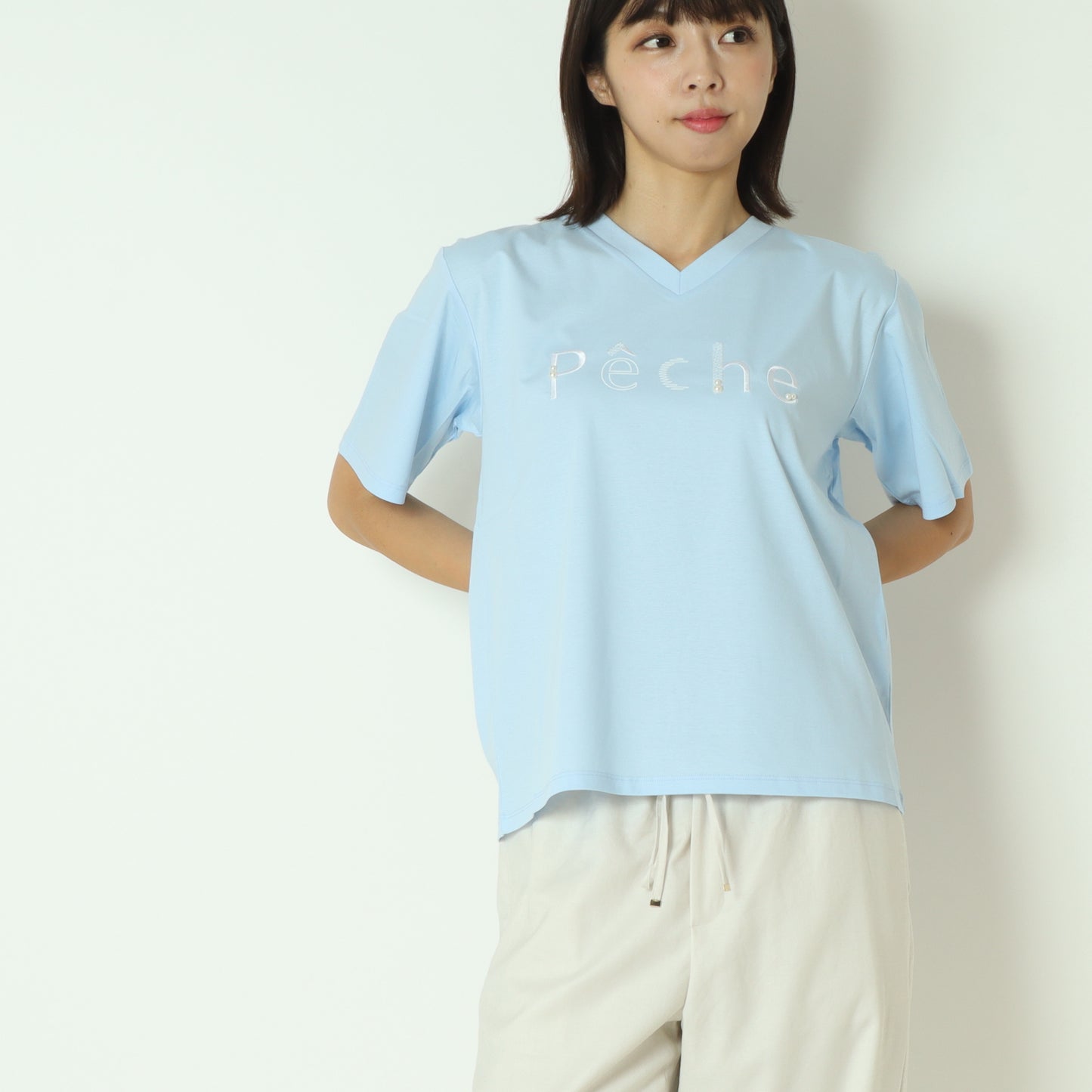パールロゴTシャツ  7521011