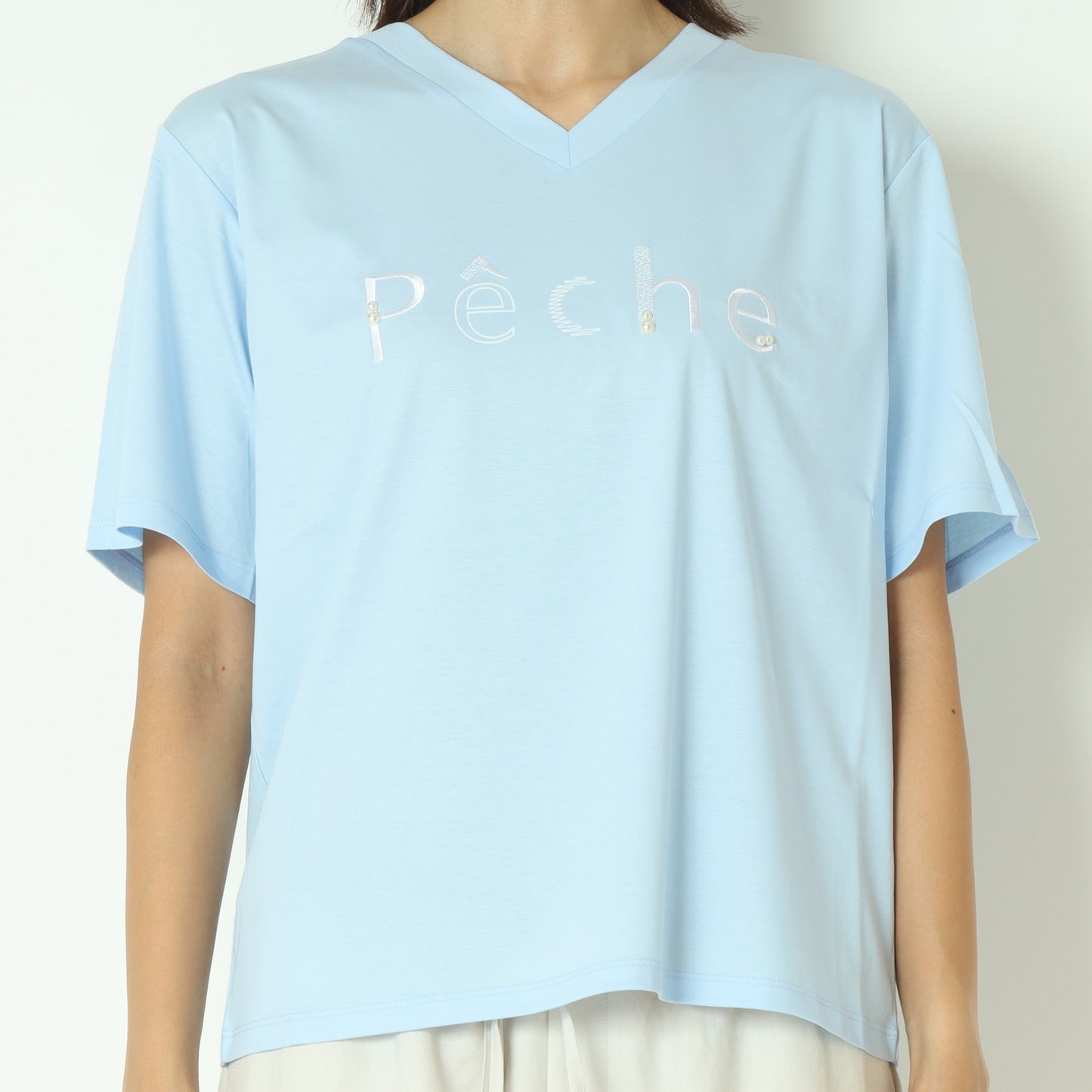 パールロゴTシャツ  7521011