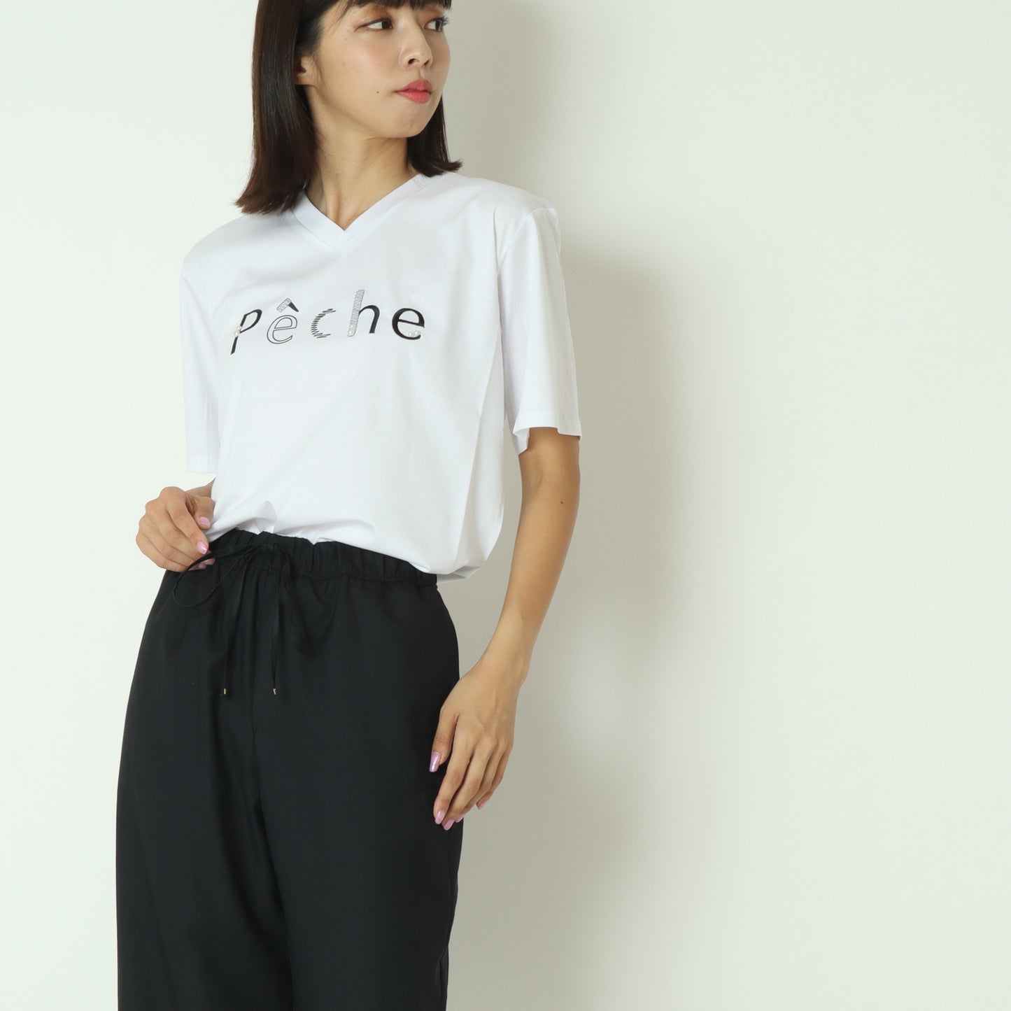 パールロゴTシャツ  7521011
