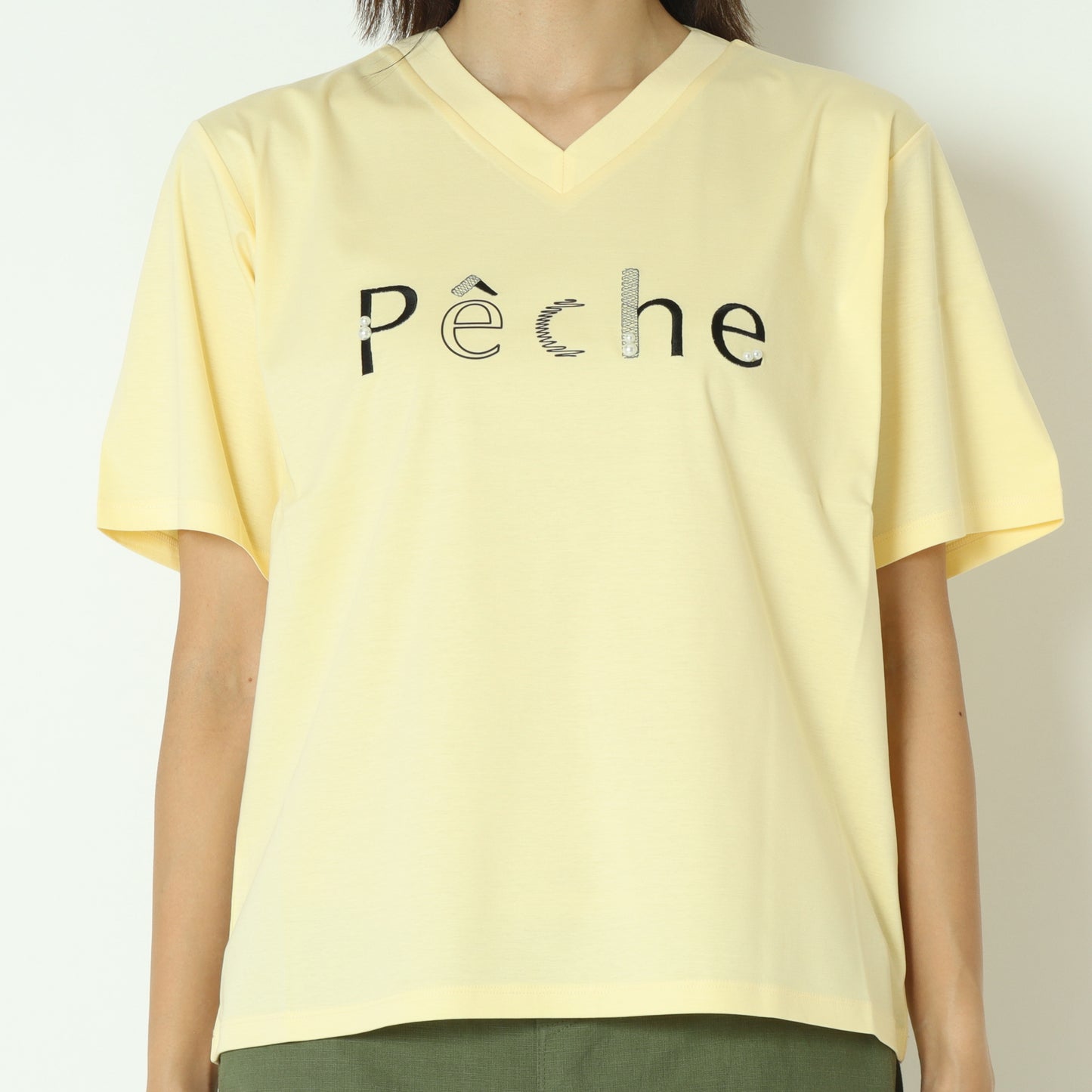 パールロゴTシャツ  7521011