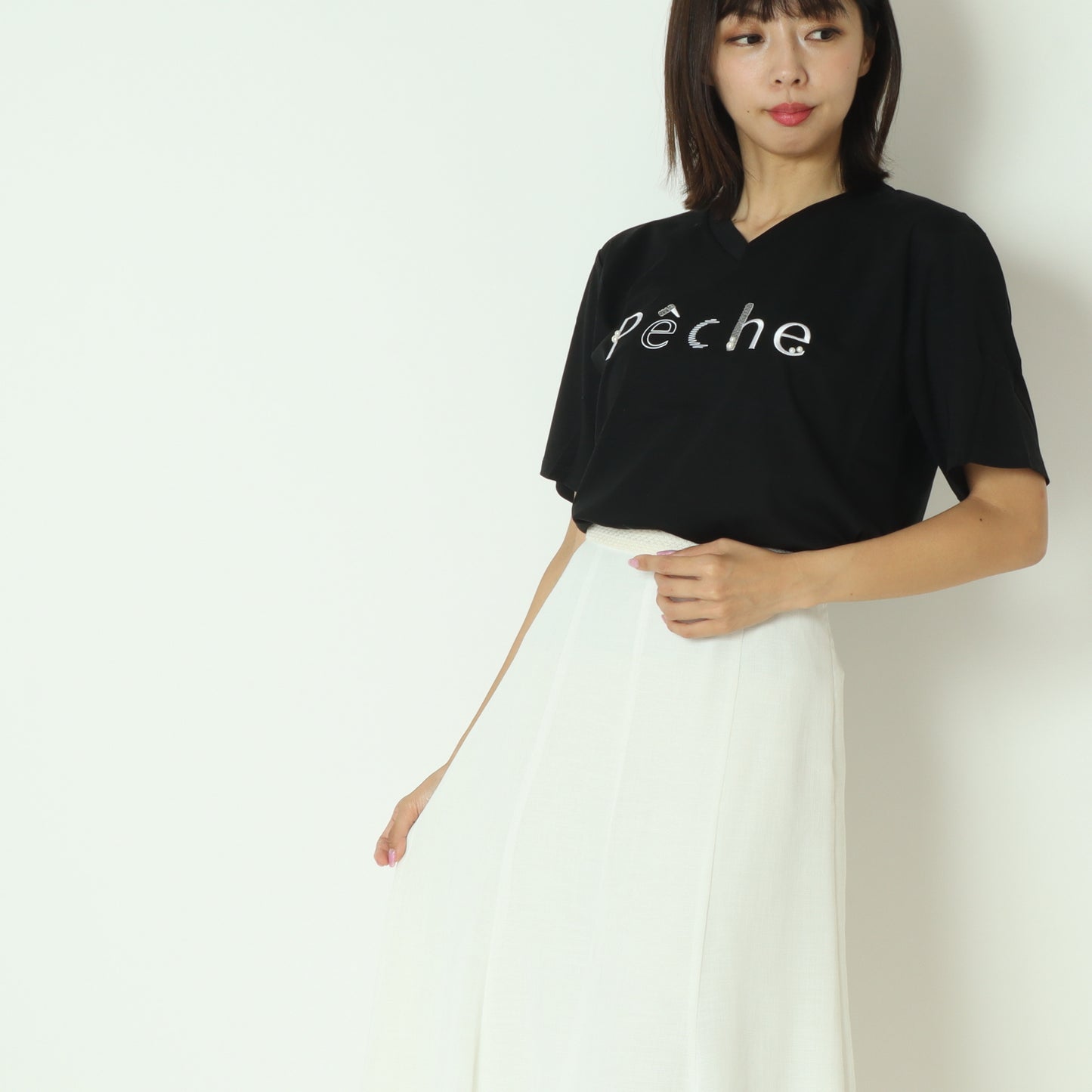 パールロゴTシャツ  7521011