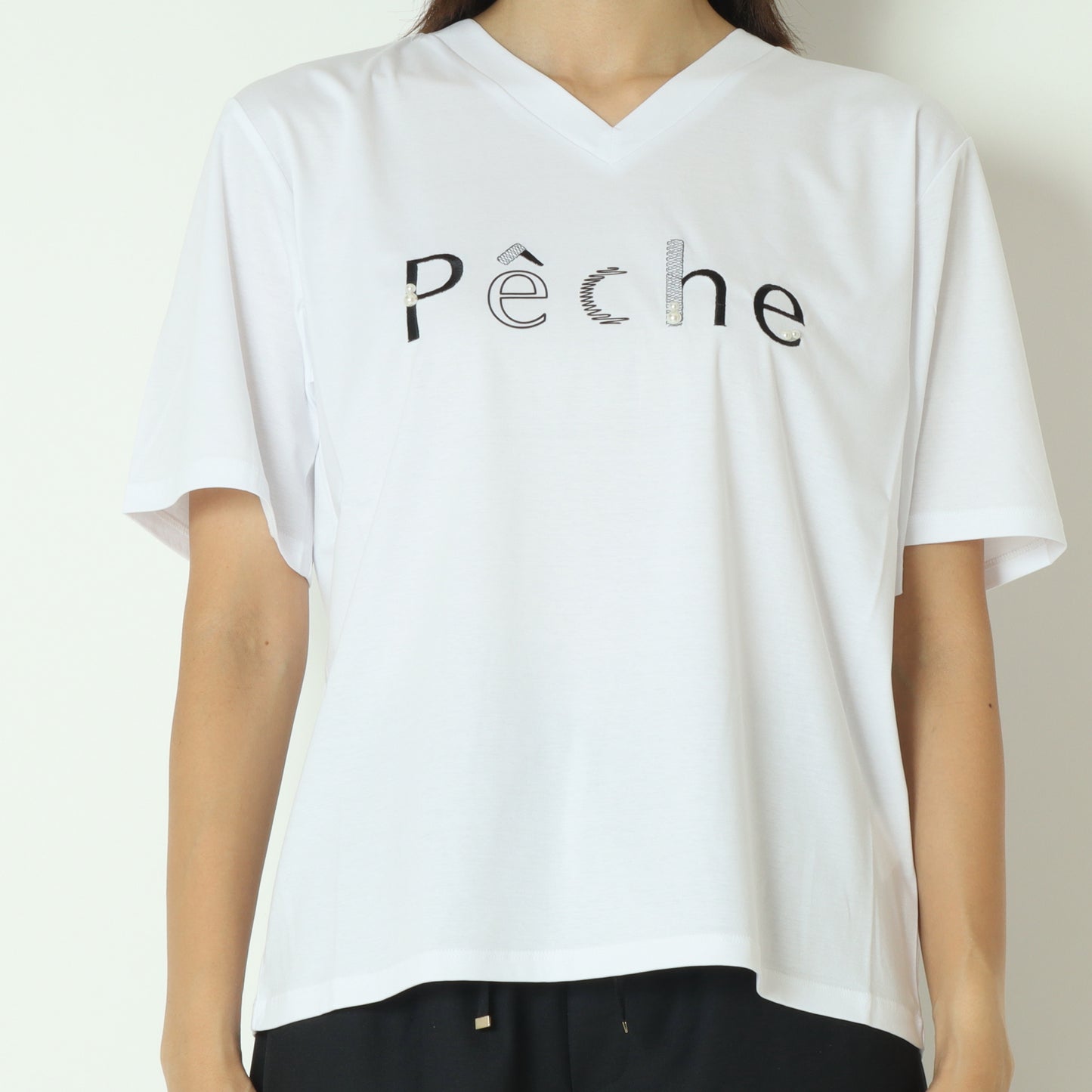 パールロゴTシャツ  7521011