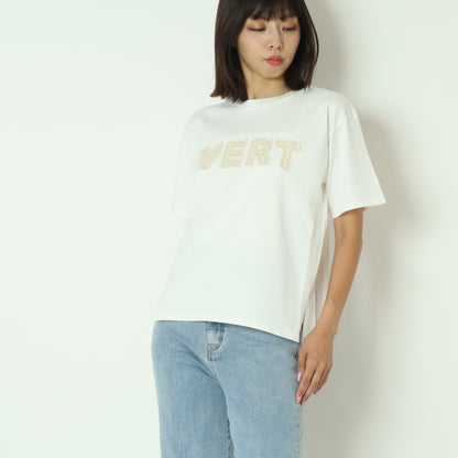 パールデニムロゴ Tシャツ　7521002