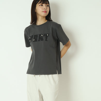パールデニムロゴ Tシャツ　7521002