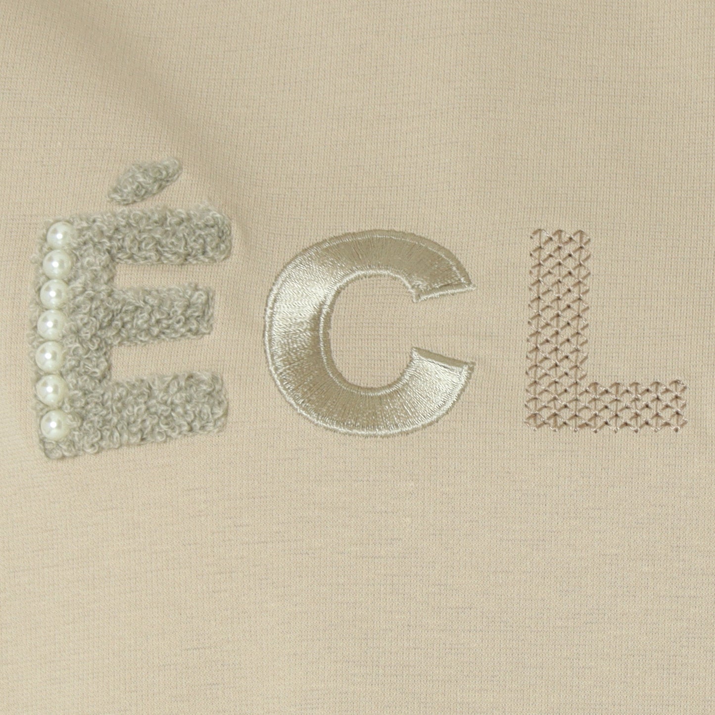 フレンチスリーブパールロゴTシャツ  7521003
