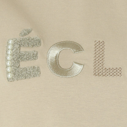 フレンチスリーブパールロゴTシャツ  7521003