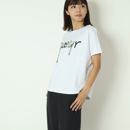 配色ロープロゴTシャツ  7521005