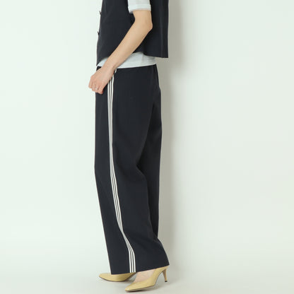 サイドラインワイドパンツ　511645