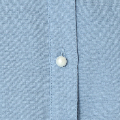 コットンパールボタンシャツ　512434