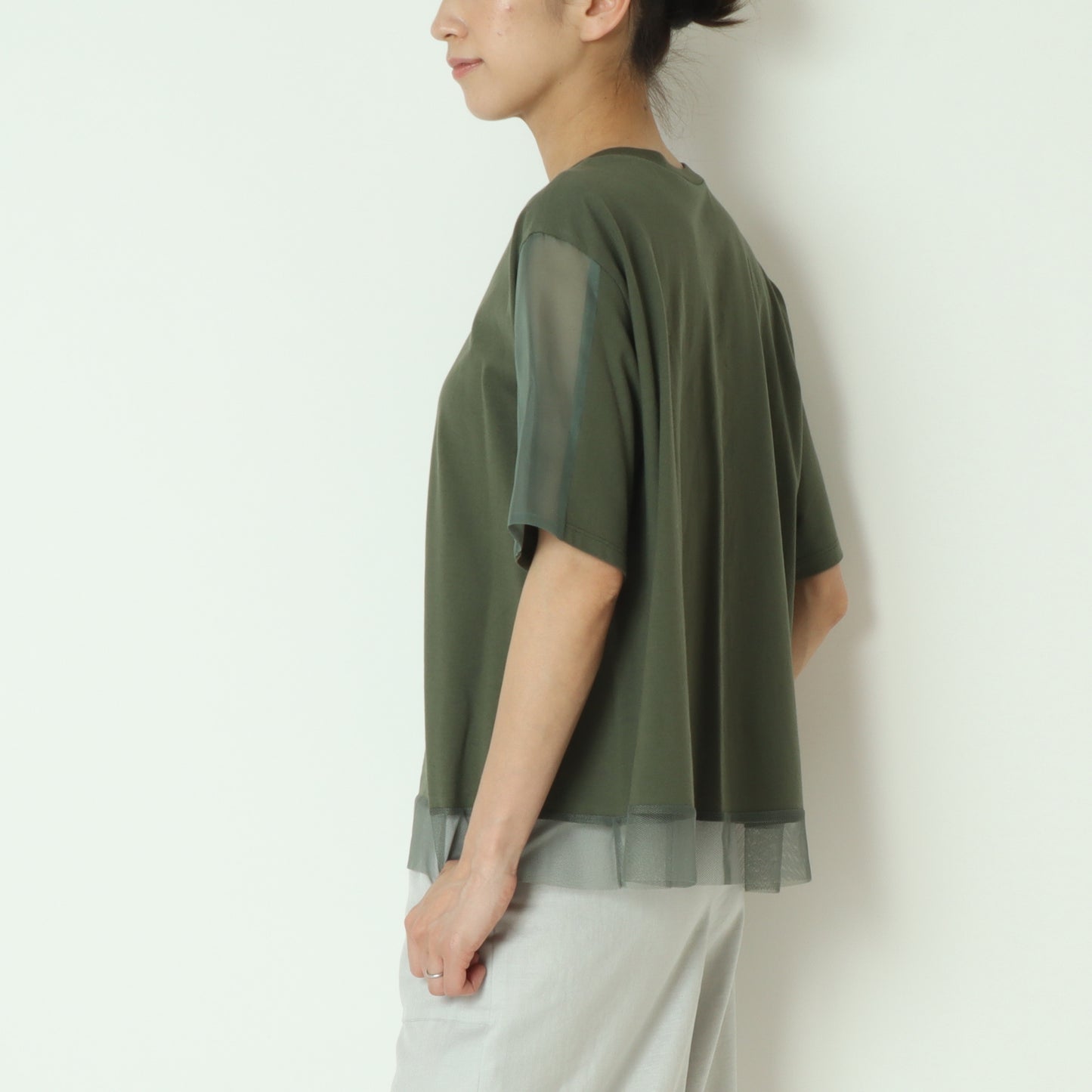 チュールドッキングTシャツ　512921