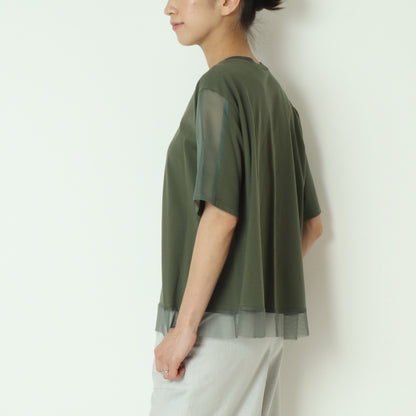 チュールドッキングTシャツ　512921