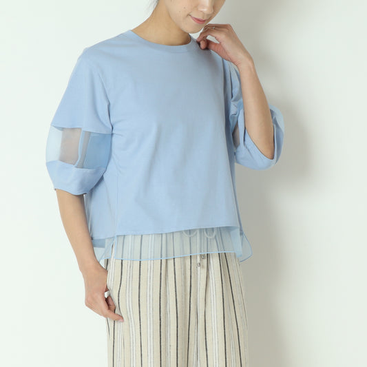 シアーデザインカットソー  512935