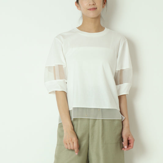 シアーデザインカットソー  512935