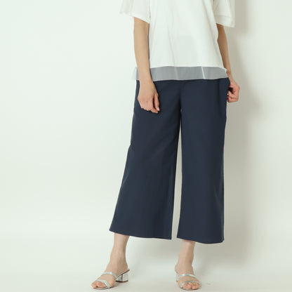 ワイドクロップドパンツ　R51130HW