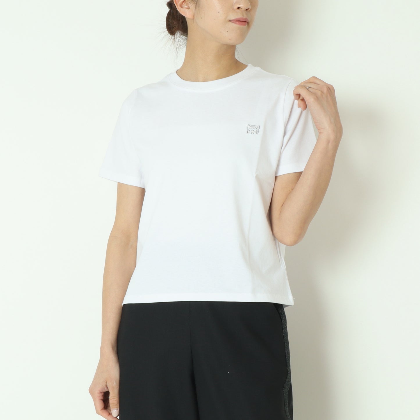 ラメロゴTシャツ　51295108