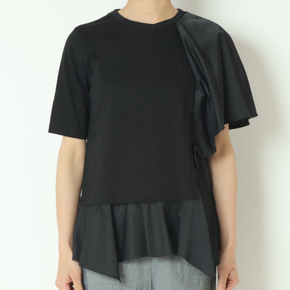 天竺×ストレッチドッキングアシメトップス 51295051