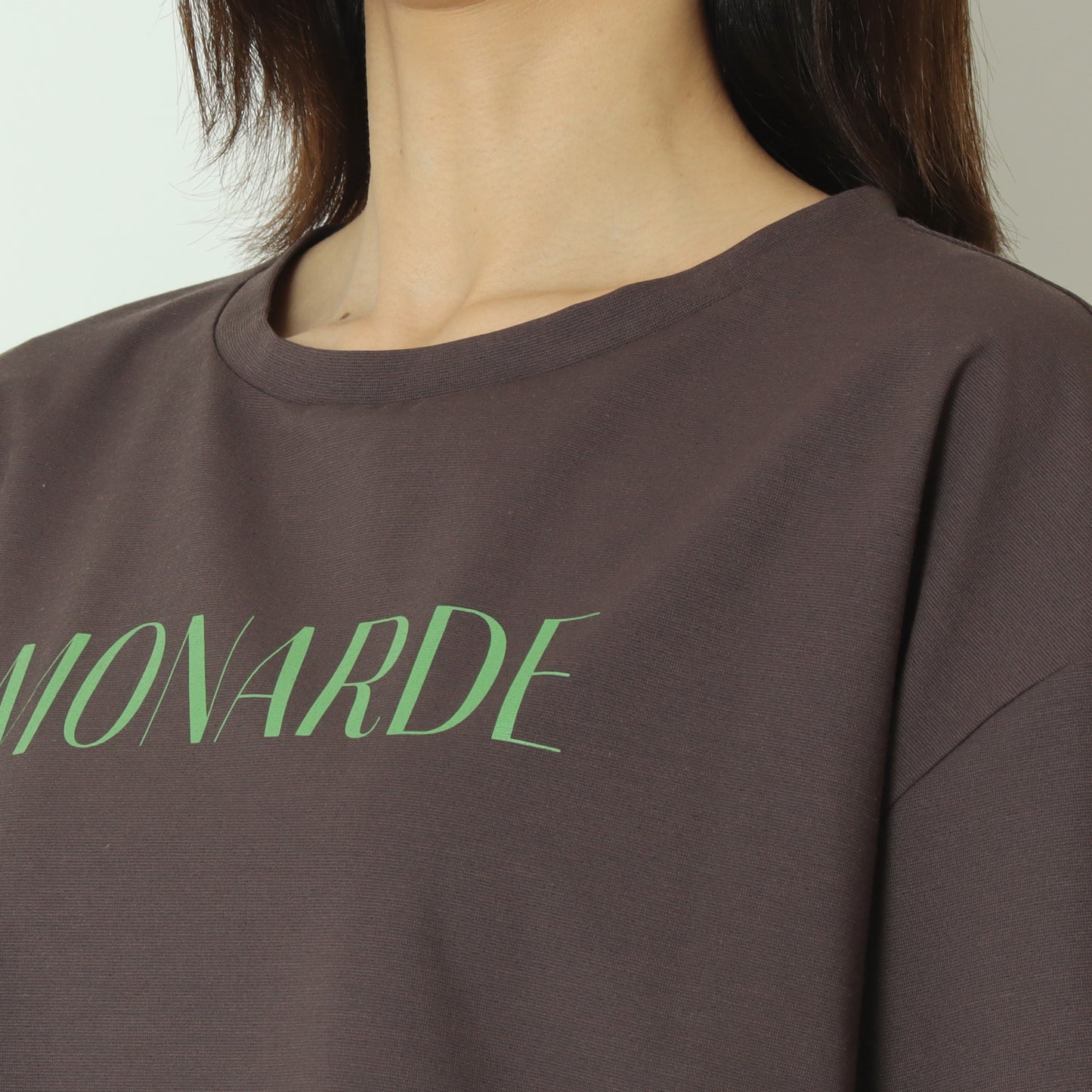 コクーンシルエットロゴTシャツ  55025645