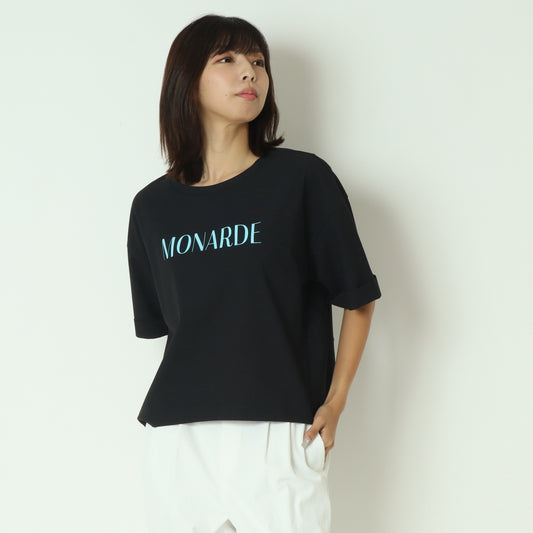 コクーンシルエットロゴTシャツ  55025645