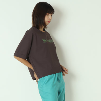 コクーンシルエットロゴTシャツ  55025645