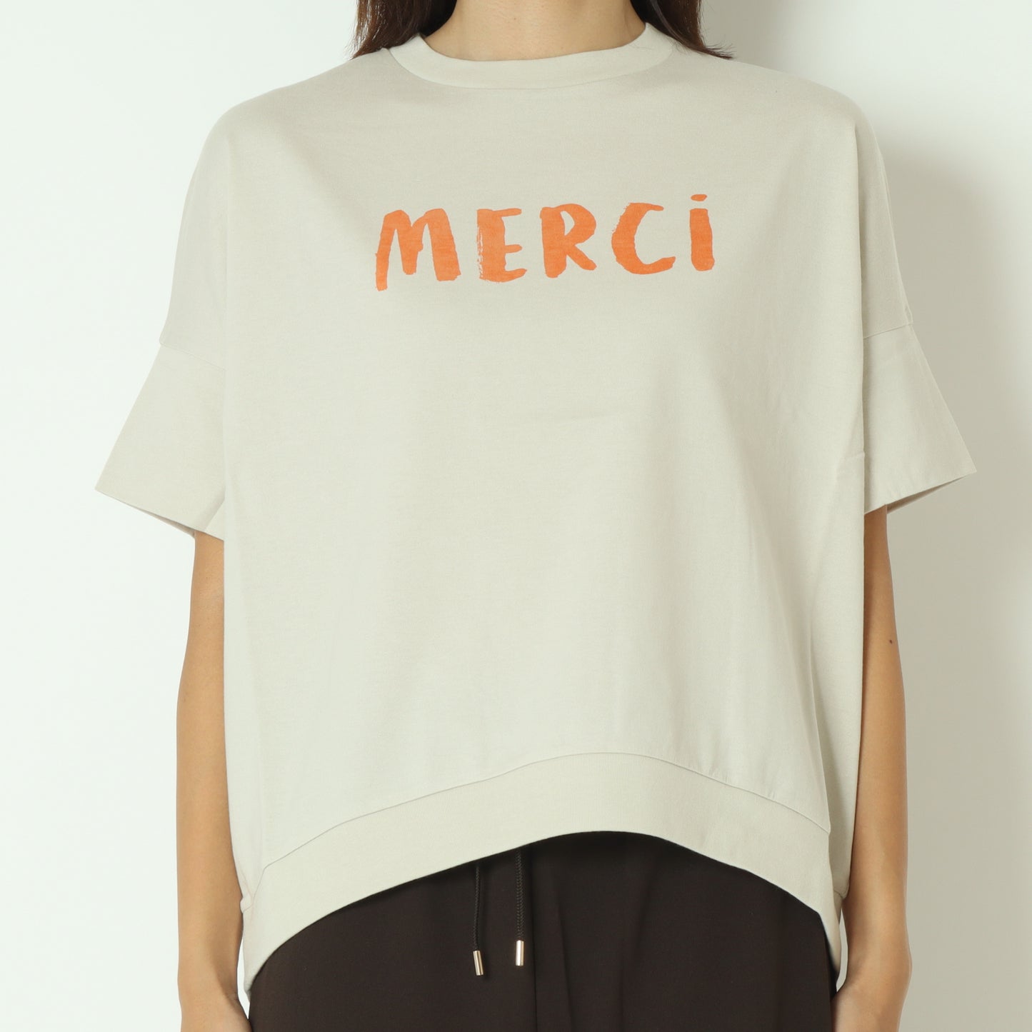 MERCIロゴコクーンTシャツ  55225609