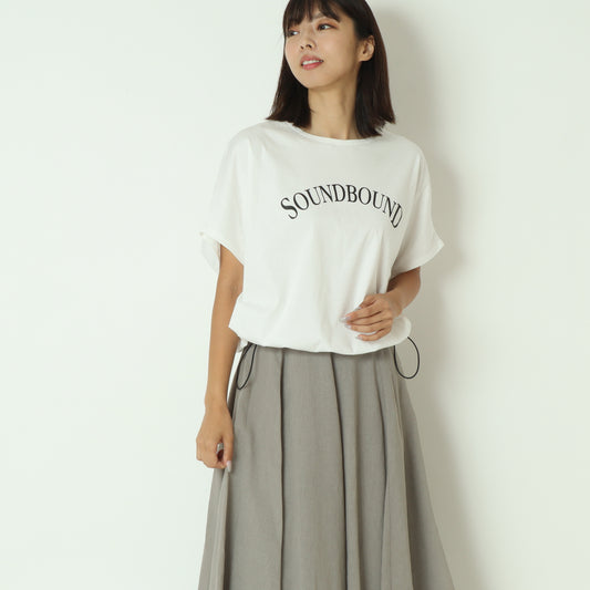 ドロストヘムプリントＴシャツ  55225704