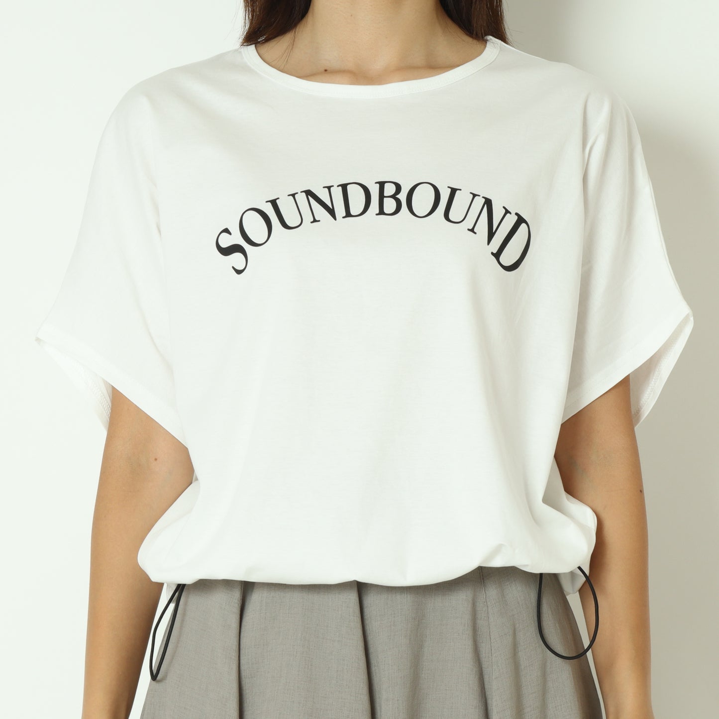 ドロストヘムプリントＴシャツ  55225704