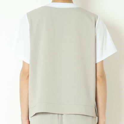 レイヤーライクコンビトップス　501350
