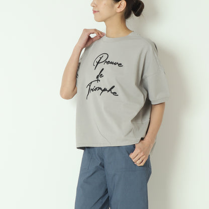 立体刺繍プルオーバー 25453