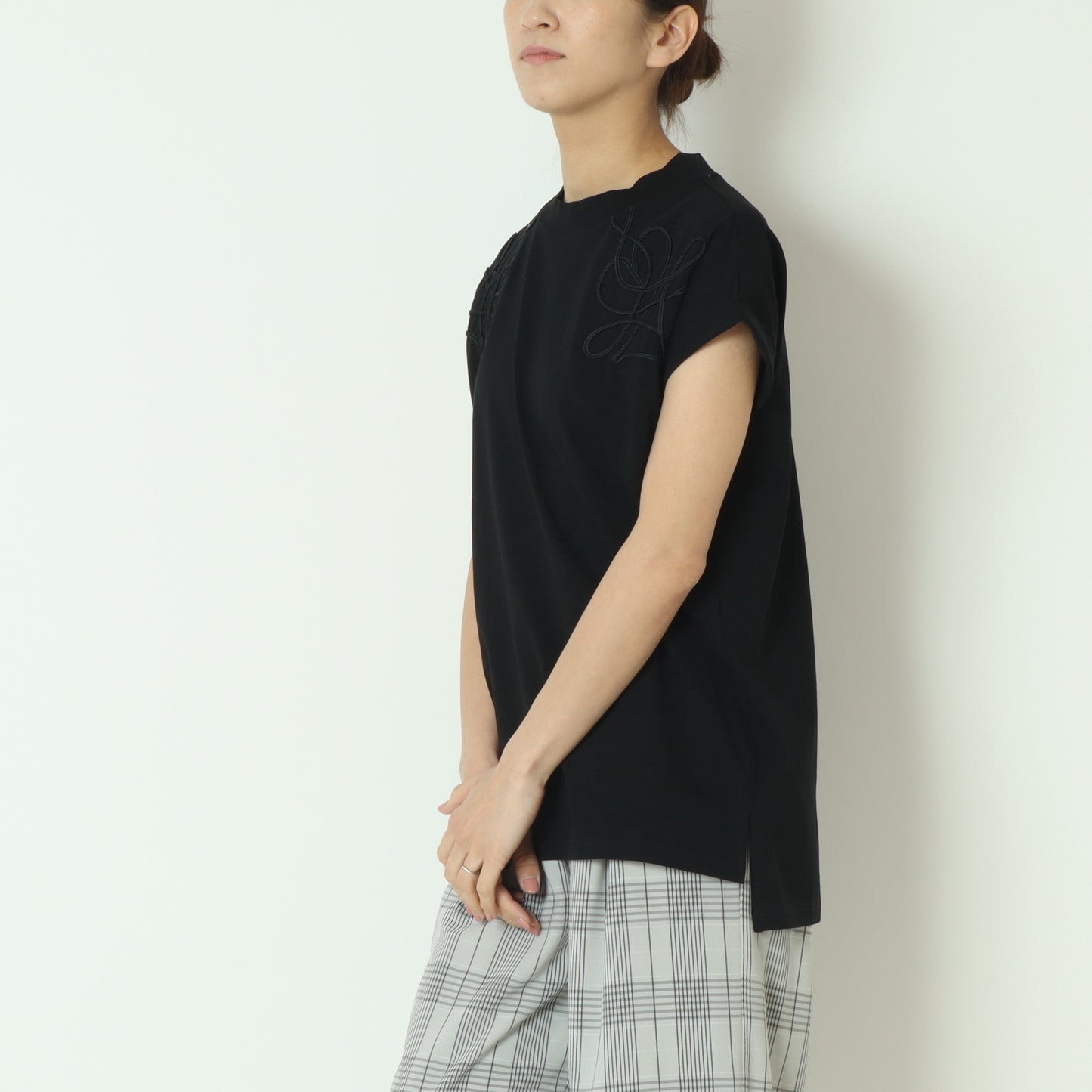 コードエンブロイダリーTシャツ　MGCT25061-S