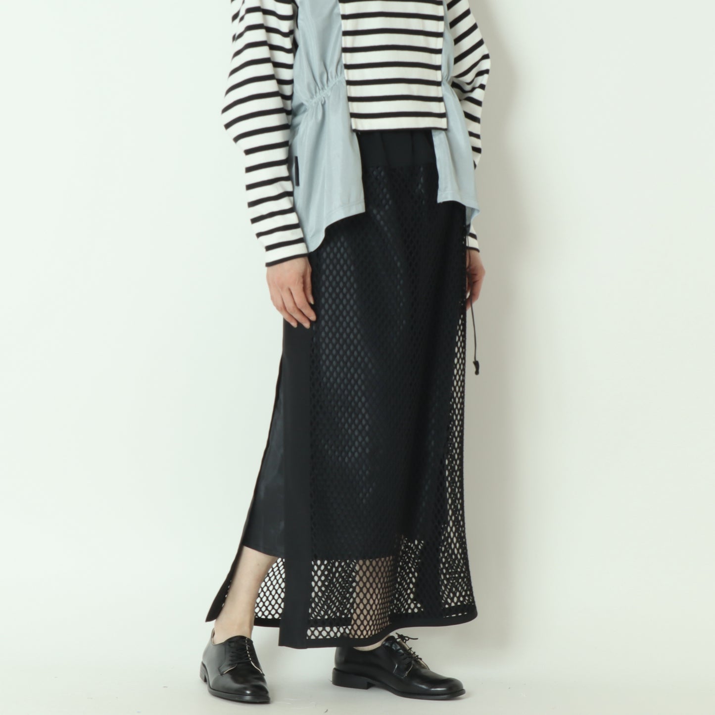 メッシュロングスカート　25M-S-10