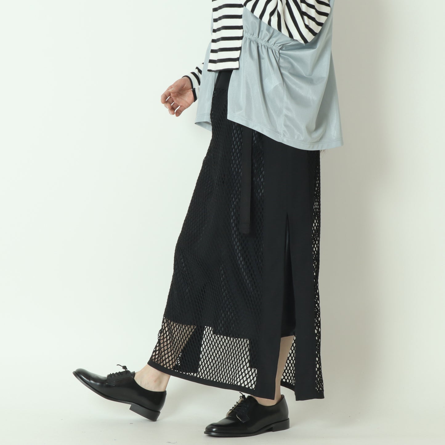 メッシュロングスカート　25M-S-10
