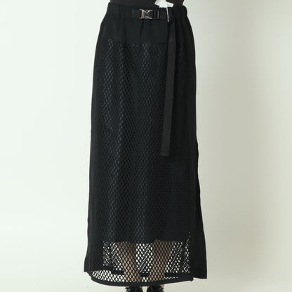 メッシュロングスカート　25M-S-10