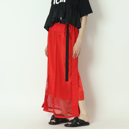 メッシュロングスカート　25M-S-10