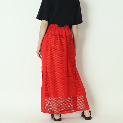 メッシュロングスカート　25M-S-10