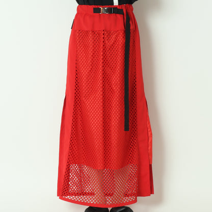 メッシュロングスカート　25M-S-10