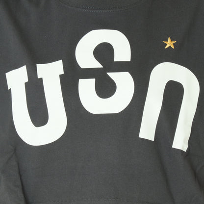 USUロゴステッチワークTシャツ 25M-MT-39