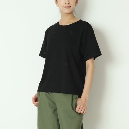 ハート刺繍Tシャツ  733230