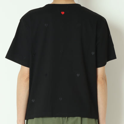 ハート刺繍Tシャツ  733230