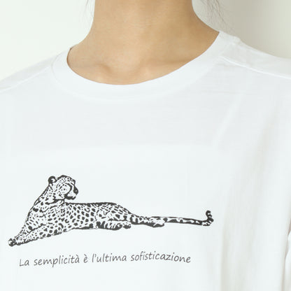ジャガープリントTシャツ  730309