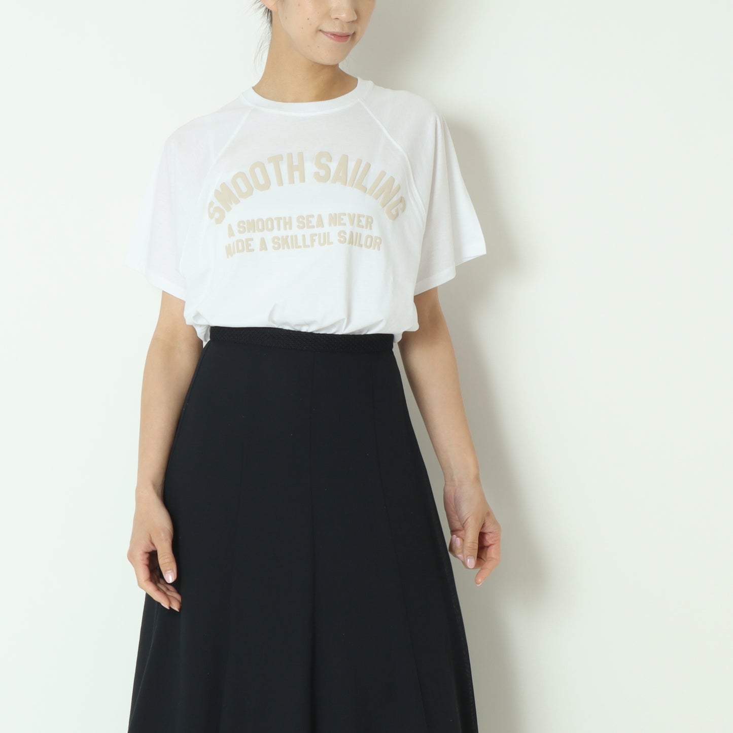 テンセルロゴカットソー　730306